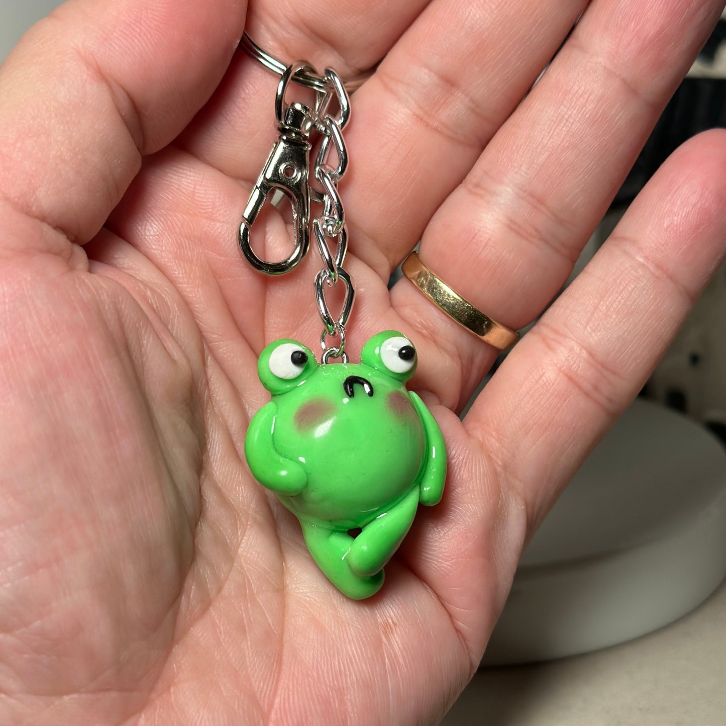 Pickle: Puffed & Proud Keychain